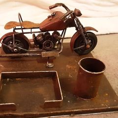 interesting metal motor bike