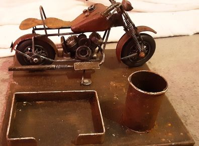 interesting metal motor bike