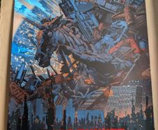 Blade Runner Screen Print Poster by Kevin Tong