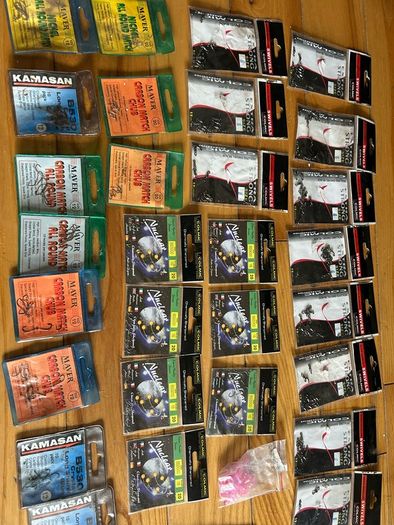 Professional Fishing Tackle Bundle - Colmic, Maver, Kamasan - Huge Job Lot