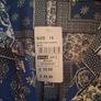 Blue and white tile print tunic Image 3