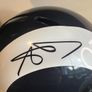 Aaron Donald signed NFL LA Rams Full Size Helmet Image 2