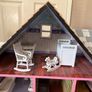 Fabulous Wooden Girls Dolls House Image 5