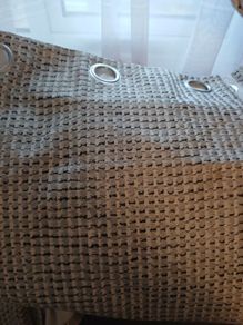 Thermal and blackout curtains.