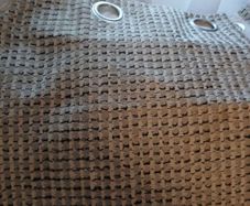 Thermal and blackout curtains.