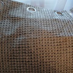 Thermal and blackout curtains.