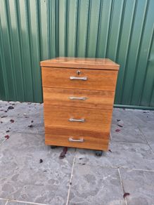 4 x Drawer Oak Locker