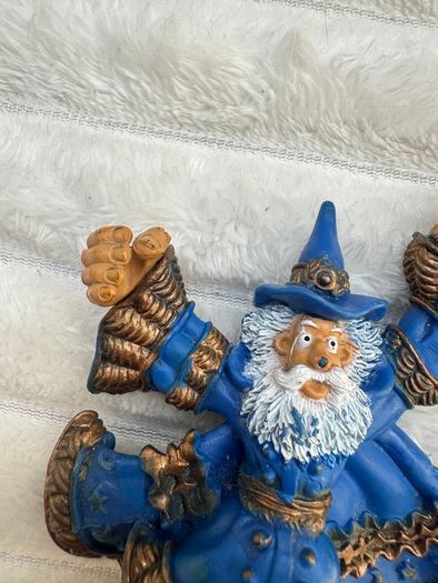 Merlin The Magician approx. 10cm figure wizard Used damaged Please see photos