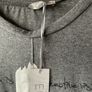 Bnwt Elie charcoal grey embelished top one size long sleeve top Image 5