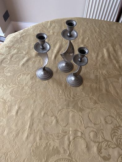 Candle Sticks Pewter