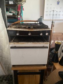 gas oven grill hob