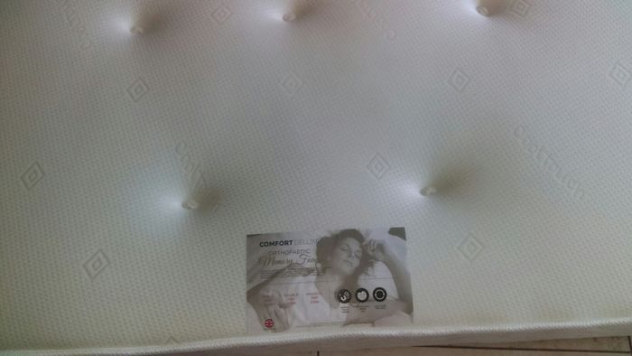 Double size memory foam orthopedic mattresses