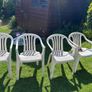 4 garden chairs Image 2