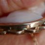 Vintage 9ct Gold 375 and Shell Cameo Brooch. 2,9g Image 6