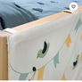 IKEA KURA Bed Curtains // Market stall pattern Image 7