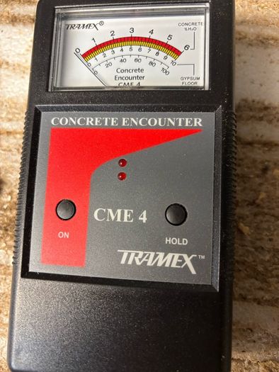 hand tool concrete and wood damp tester
