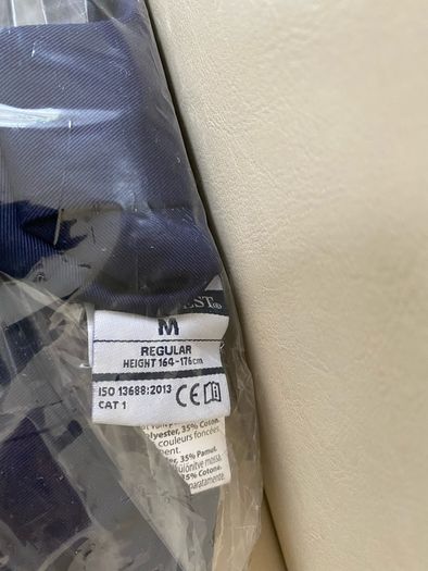 Portwest C813 Zip Boilersuit medium leg 31"