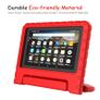 For Amazon Fire 7 2022 12th Gen Case Kids Shockproof Tablet Smart Cover Handle Red New Image 3