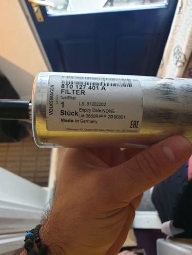 Audi a6 c7 genuine Audi fuel filter
