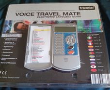 Voice Travel Mate 11 Electronic Language Guide By Traveler- 11 Languages New