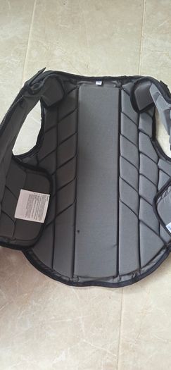 childs horse riding helmet and body protector