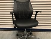 Jemini Mesh High Back Operator Black Chair