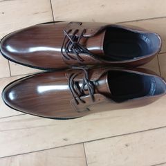 Size 11 Men's Montarello Leather Look Derby Dress shoes