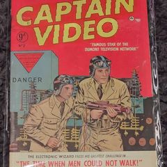 Captain Video 1949 Vintage Comic