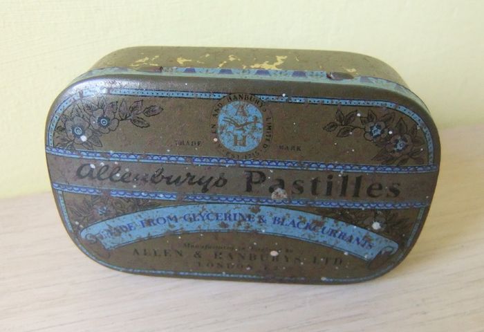 Allenburys Tin - Hinged