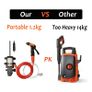 Car Wash 12V Car Washer Gun Pump High Pressure Cleaner Car Care Portable Washing Machine Electric Cleaning Auto Device Image 8