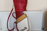 maxfli leather golf bag