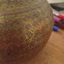 antique Indian brass lota  over Image 2