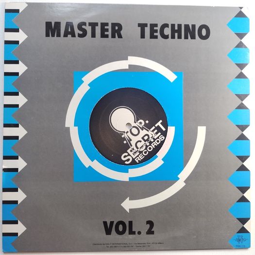 Master Techno - Volume 2 - Top Secret Records - ITALIAN Pressing - Quality Early 90s TECHNO!