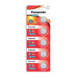 Panasonic CR2025 Lithium Coin Cell Batteries | 3V | 5 Pack | Brand New