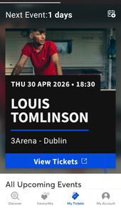 Louis Tomlinson tickete