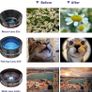 Phone Camera Lens Kit 9 in 1 22X Telephoto Lens, 235 Degree Fisheye Lens, 25X Macro Lens, 0.62X Wide Angle Lens, Movile Phone Lens Compatible with iPhone 11 12 13 8 7 6 Plus X XS XR Samsung Android (FREE POSTAGE) Image 4
