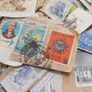Quarter pound of used Irish and global stamps, unchecked, D18 post 7e Image 7