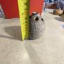 Vintage Signed Studio Art Pottery Flower Frog Planter Vase MCM Stoneware Image 2