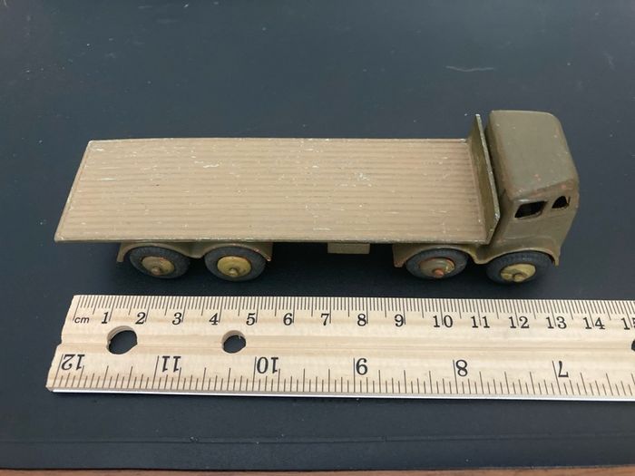 Budgie. Flat bed. Foden truck. Morestone series. Overpainted.