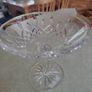 Vintage Galway Irish Crystal Fluted Footed Fruit Bowl Image 2