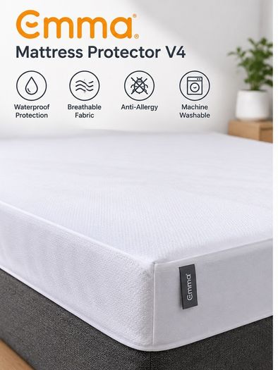 Emma Gel Grid King Mattress 180x200 Excellent Condition
