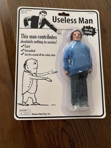 Useless man figure