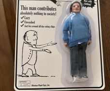 Useless man figure
