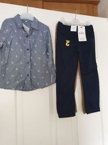 Marks and Spencer Boys shirt & trousers BNWT