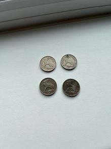 Irish 3d coins 1928/48/49/65