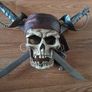 Decorative pirate wall skull Image 2
