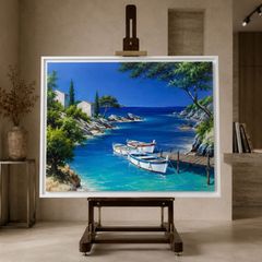 Original oil on canvas painting