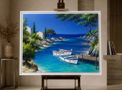 Original oil on canvas painting