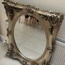Large Ornate Gold Vintage Style Mirror Image 4
