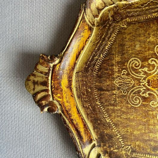 Vintage Florentine Tray